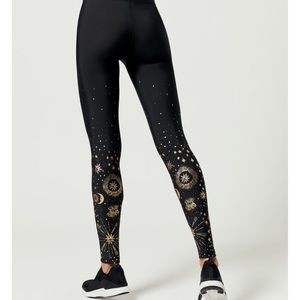 Carbon 38 Cosmic Ombré Legging SMALL
